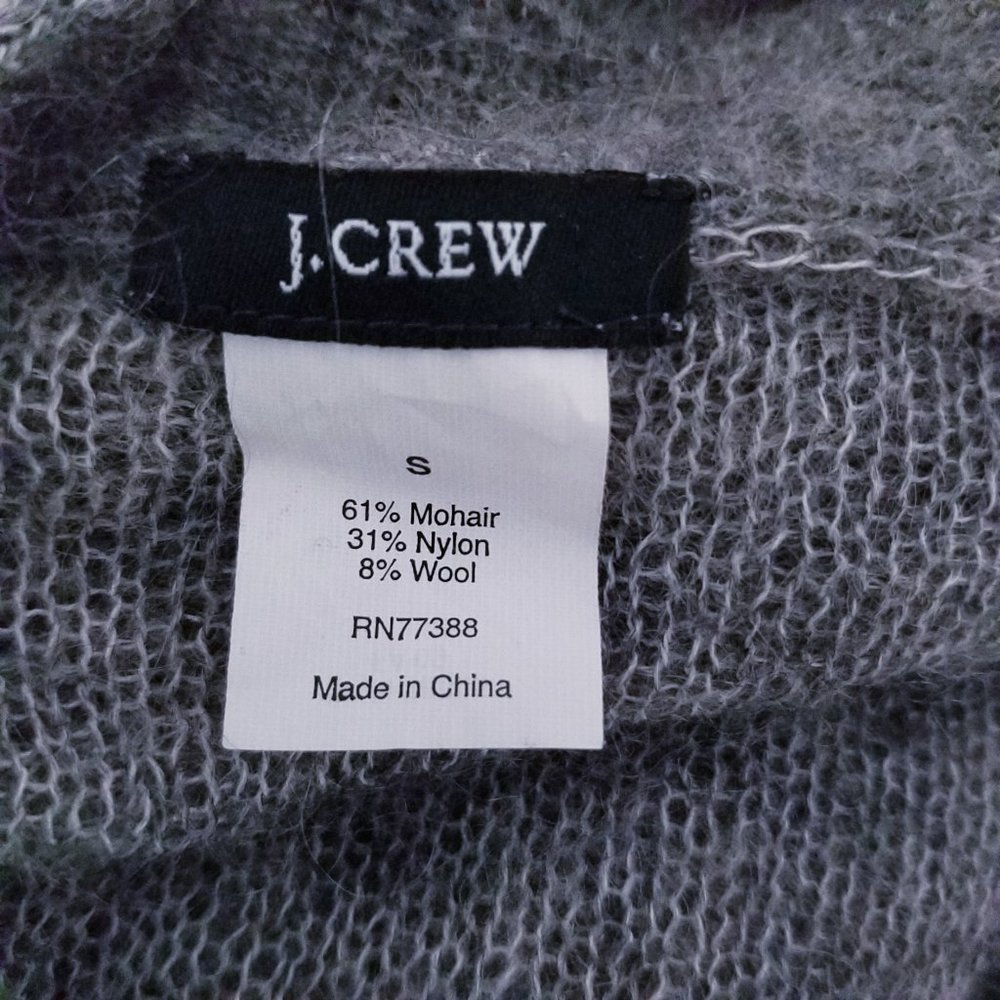 J. Crew Gray Cardigan Sweater - Picture 2 of 5
